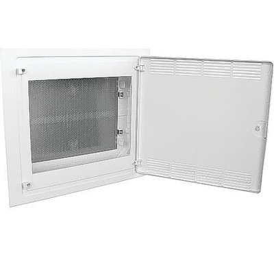 GOLF Щит в/у для ММ-оборудования с белой перфорированной дверцей 2-рядный (арт. VF218PZF) 00000007568 фото