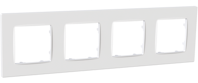 Рамка 4-а NORDIK PLANK, білий (арт. PLK1040032) 00000012419 фото
