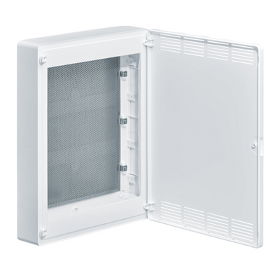 GOLF Щит с/у для ММ-оборудования с белой перфорированной дверцей 3-рядный (арт. VS318PZF) 00000011910 фото