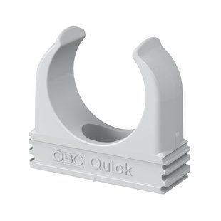 Тримач труби М20, Quick, поліпропілен ОВО (уп. 100шт) (арт. 2149010) 00000018567 фото