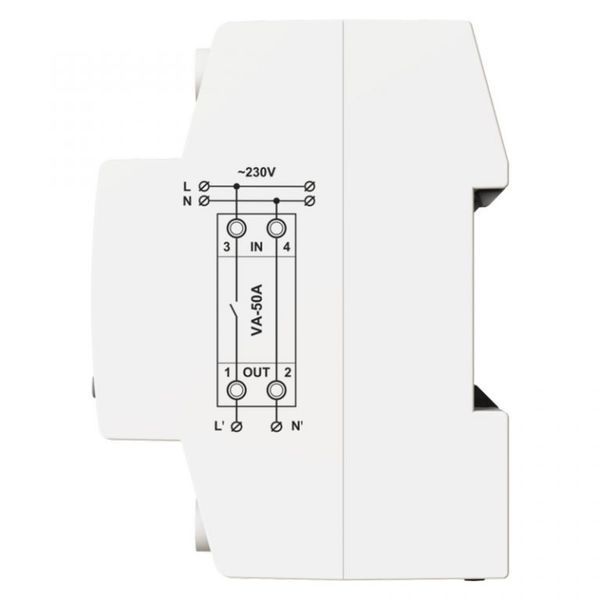 Реле напруги і струму DIGITOP VA-50A M2R (арт. VA-50 M2R) 00000019842 фото