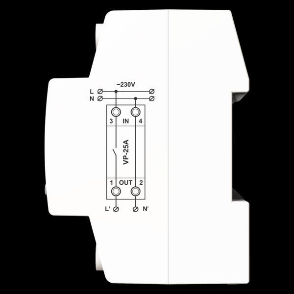 Реле напряжения DigiTOP VP-25A M2R (арт. VP-25A M2R) 00000018295 фото