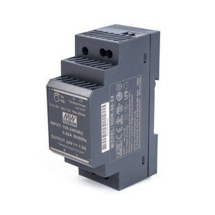 Блок живлення на DIN-рейку HDR-30-24, AC/DC, 36Вт, 24V, 1.5А (арт. HDR-30-24) 00000016879 фото