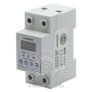 Реле напруги Lemanso З ТЕРМОЗАХИСТОМ LM31515-40A (арт. LM31515-40A) 00000014905 фото