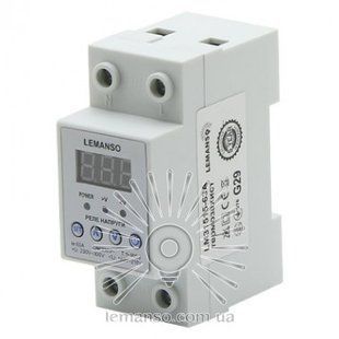 Реле напруги Lemanso З ТЕРМОЗАХИСТОМ LM31515-63A (арт. LM31515-63A) 00000014906 фото