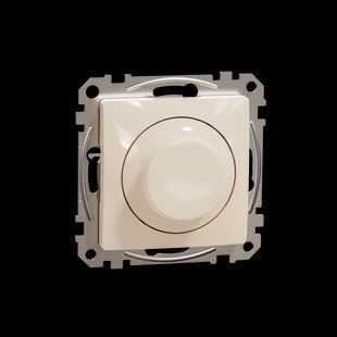 Світлорегулятор LED поворотний, універсальний 200Вт Sedna Design бежевий (арт. SDD112502) 00000016309 фото