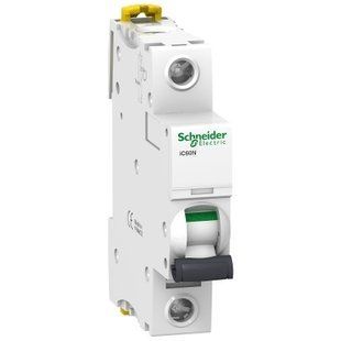 1pol Автоматичний вимикач 10А "С" 6кА Acti9 iC60N Schneider-Electric (арт. A9F79110) 00000012180 фото
