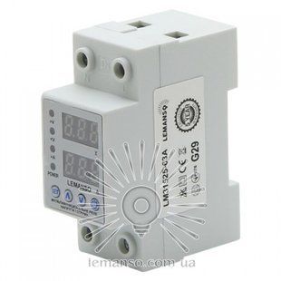 Мультифункціональне реле напруги і струму Lemanso LM31525-63A (арт. LM31525-63A) 00000015541 фото