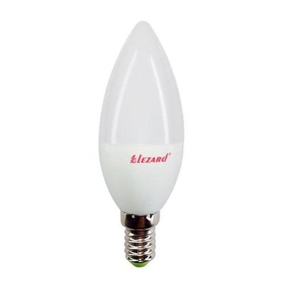 LEZARD Лампа LED CANDLE B35 5W 4200K E14 220V СВІЧКА 00000007629 фото
