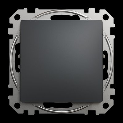 Кнопковий перемикач Sedna Design чорний (арт. SDD114116) 00000016405 фото