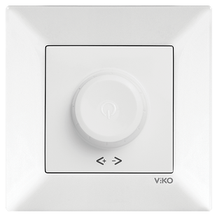Світлорегулятор 1000W MERIDIAN (білий) (арт. 90970069-WH) 00000003286 фото