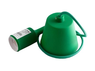 Підвіс пластиковий LEMANSO "Т-образный"+Е27 зелений 1м/LMA074 для LED ламп 00000004722 фото