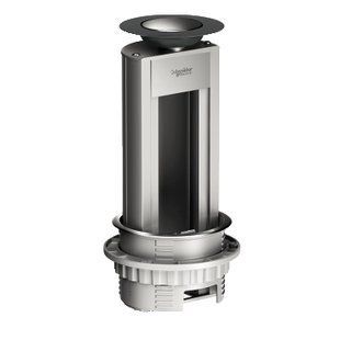 Лючок на 8 механізмів Altira 45х45 (16мод.) 276х199мм, сірий пластик OptiLine45 Schneider Electric&trade; (арт. ISM50638) 00000018233 фото