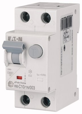 Диференційний автоматичний вимикач HNB-C10/1N/003 (арт. 195125) 00000006352 фото