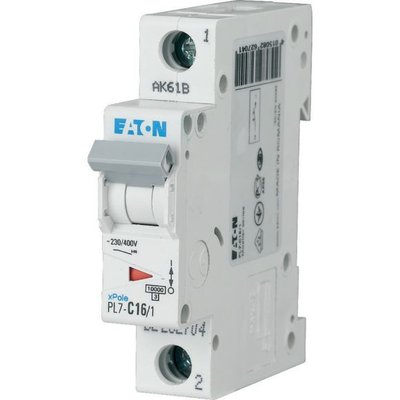 Автоматичний вимикач PL7-C16/1 (арт. 262704) 00000000901 фото