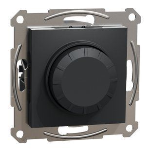 Світлорегулятор поворотний ЛЕД RC 3-370 Вт, антрацит (арт. EPH6800171) 00000017464 фото