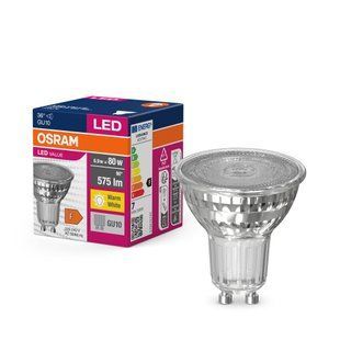 Лампа LED PAR16 80 non-dim 36&deg; 6,9W/830 GU10 OSRAM VALUE 00000019995 фото