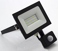 Прожектор LED 50w 6500K IP65 800LM LEMANSO 175-265V с датчиком черный (арт. LMPS58(57)) 00000005122 фото