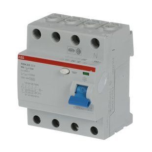 F204 A S-63/0,3 Устройство защитного отключения (селективное), ABB (арт. 2CSF204201R3630) 00000013401 фото