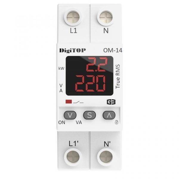 Ограничитель мощности DigiTOP ОМ-14 M2R (63А) (арт. ОМ-14 M2R) 00000019058 фото