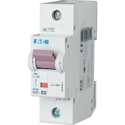Автоматичний вимикач 1-полюсний PLHT-D32 (арт. 247992) 00000014928 фото