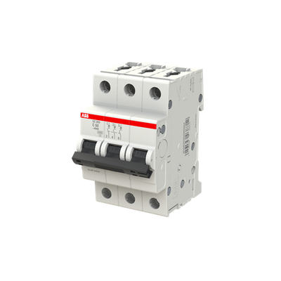 Автоматичний вимикач SZ203-C50 C, 6kA, 50A, 3P (арт. 2CDS253025R0504) 00000012369 фото