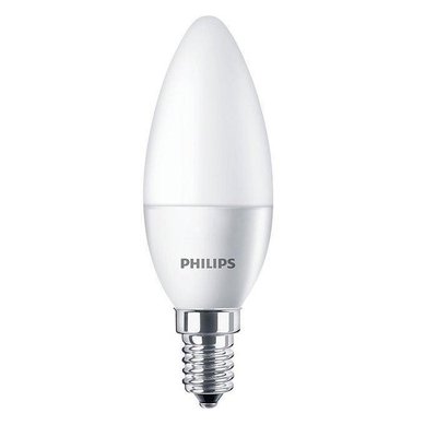 Лампа свічка ESS LED Сandle 4-40W E27 840 B35NDFR RCA Philips нейтральний білий 00000007494 фото