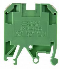 Клеммник JXB 4/35 зеленый (арт. A0130010012) 00000004710 фото
