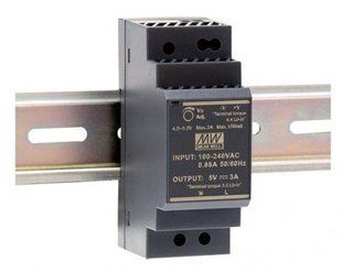 Блок живлення на DIN-рейку HDR-30-12, AC/DC, 24Вт, 12V, 2А (арт. HDR-30-12) 00000013789 фото