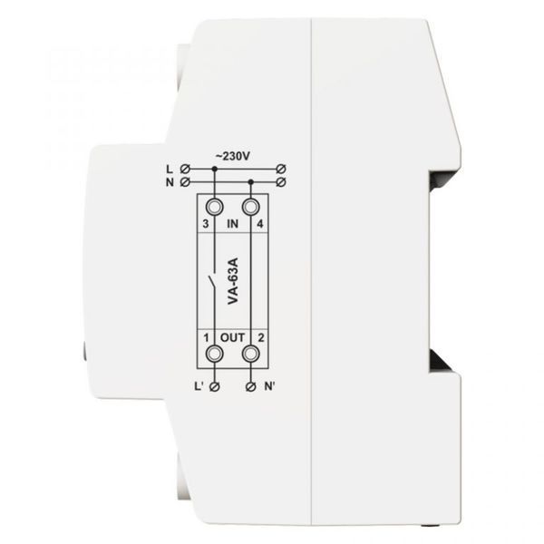 Реле напруги і струму DIGITOP VA-63A M2W (арт. VA-63 M2W) 00000018357 фото