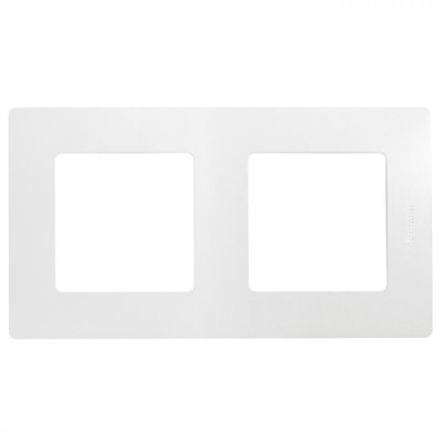 Рамка 2-а ETIKA білий (арт. 672502) 00000007692 фото