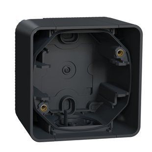 Бокс 1-й для зовнішнього монтажу, MUREVA S IP55, чорний (арт. MUR37911) 00000013298 фото
