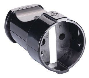 Штепсельне гніздо б/з чорне makel (арт. 10054) 00000005260 фото