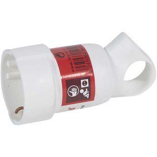 Розетка 2К+З з вушком Legrand, білий (арт. 50191) 00000012990 фото