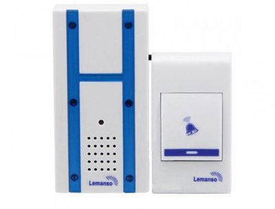 Дзвінок Lemanso 230V LDB48 в розетку+пульт на батарейці 00000001680 фото