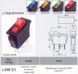 Переключатель Lemanso LSW01 узкий желтый с подсв. / KCD3-102N (арт. LSW01) 00000004845 фото 2