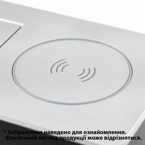 Удлинитель GTV AVARO PLUS 1 розетка SCHUKO USB А+С WC 5W провод 1,5м Алюминий 00000016849 фото