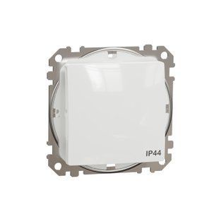 Вимикач IP44 1-кл. перехресний Sedna Design білий (арт. SDD211107) 00000016196 фото
