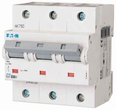 Автоматический выключатель 3pol PLHT C80 (арт. 248039) 00000000247 фото