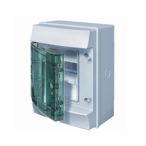 Щит АВВ MISTRAL IP 65 наружный 4 модуля прозрачная дымчатая дверь (арт. 1SL1200A00) 00000000025 фото