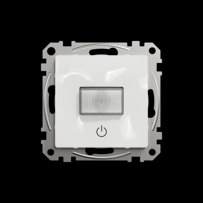 Датчик движения 160° с кнопкой Sedna Design белый (арт. SDD111504) 00000016225 фото