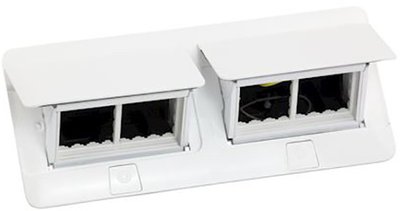 Висувний люк на 8 модулів з монтажним комплектом, колір - білий Legrand 00000010058 фото