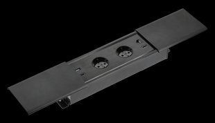 Подовжувач GTV PRESTINO 2 розетки SCHUKO USB А+С QC RJ45, HDMI провід 1,5м Чорний 00000017388 фото