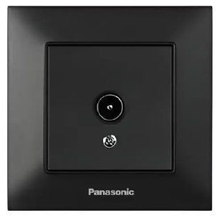 Pозетка TV чорний Panasonic Arkedia Slim 00000019863 фото