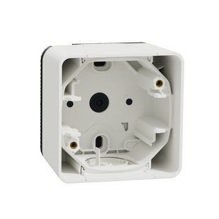 Бокс 1-й для зовнішнього монтажу, MUREVA S IP55, білий (арт. MUR39911) 00000013297 фото