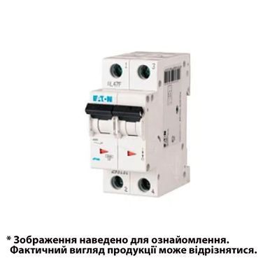 Автоматичний вимикач 2 pol PL6-B 16A (арт. 286555) 00000000158 фото