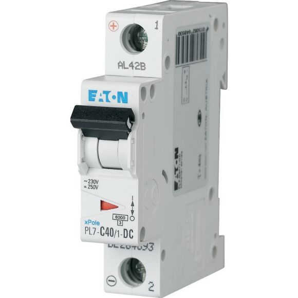 Автоматичний вимикач PL7-C40/1-DC (арт. 264893) 00000012798 фото