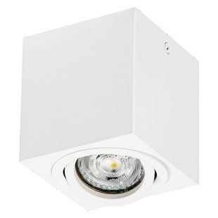 Спот наклад. SPOT GU10 біл. SURFACE SQUARE WT OSRAM без ламп 00000025032 фото