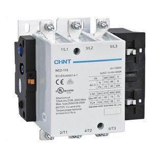 Контактор NC2-115 115A 220-240В/АС3 50Гц CHINT (арт. 671433) 00000017259 фото