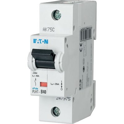 Автоматичний вимикач 1pol PLHT-C40 (арт. 247984) 00000013414 фото